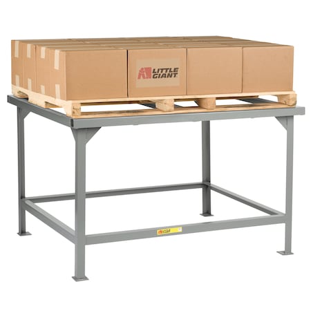 Little Giant Stationary Pallet Stand, 42" W x 48"L x 30"H, 4,000 lbs. Capacity SPS4248